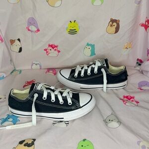Converse Chuck Taylor All Star Low Top - Black  Size 13 -Little Girls